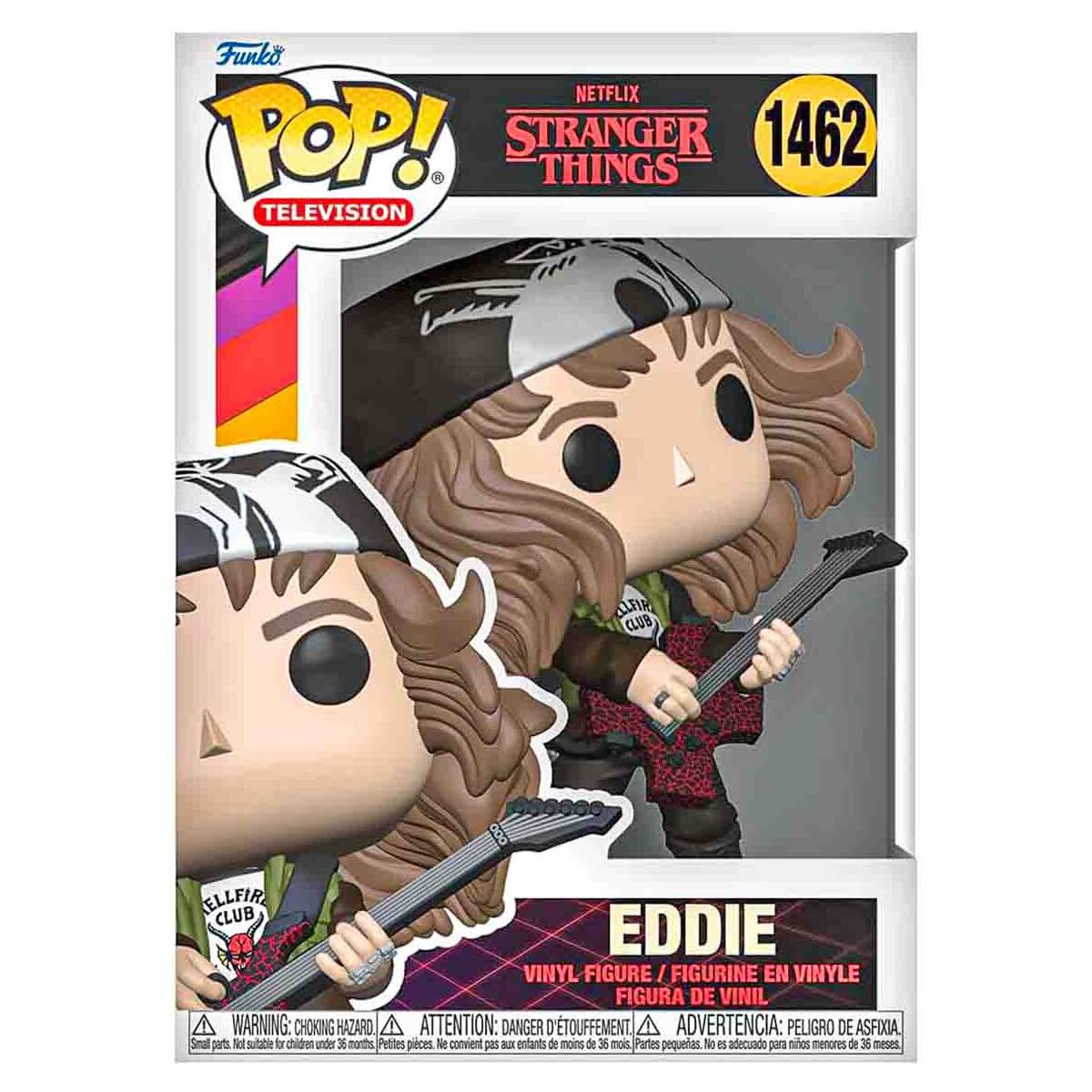 Funko Pop! Television: Stranger Things Season 4 Finale: Eddie (Guitar) Vinyl Figure #1462