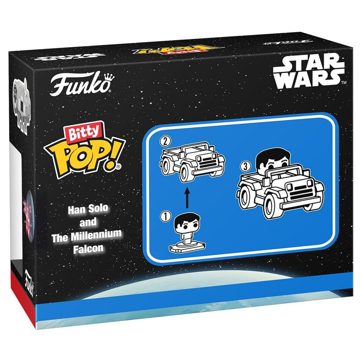 Funko Bitty Pop! Rides: Star Wars: Han Solo and the Millenium Falcon