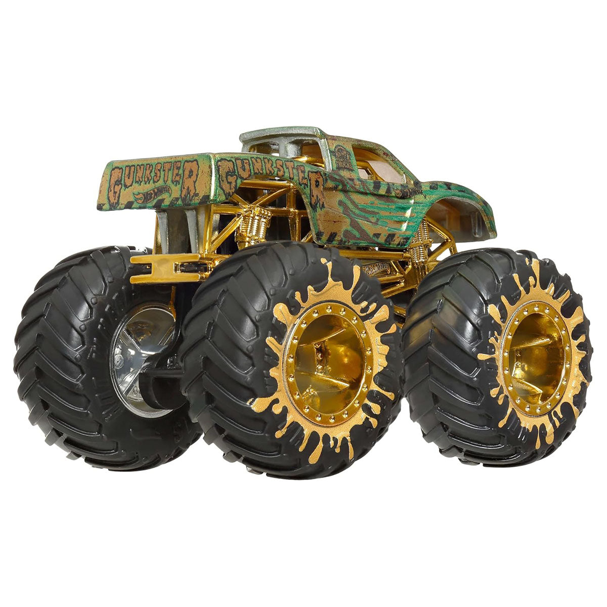 Hot Wheels Monster Trucks Trophy Champions Gunkster Vehickle