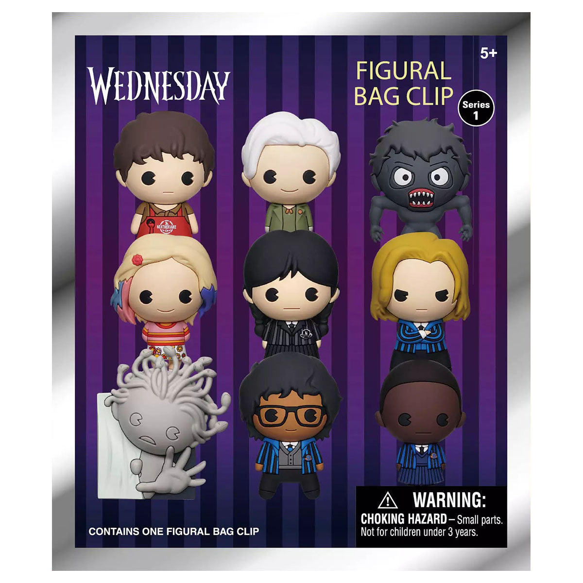 Wednesday Series 1 Figural Bag Clip (styles vary)