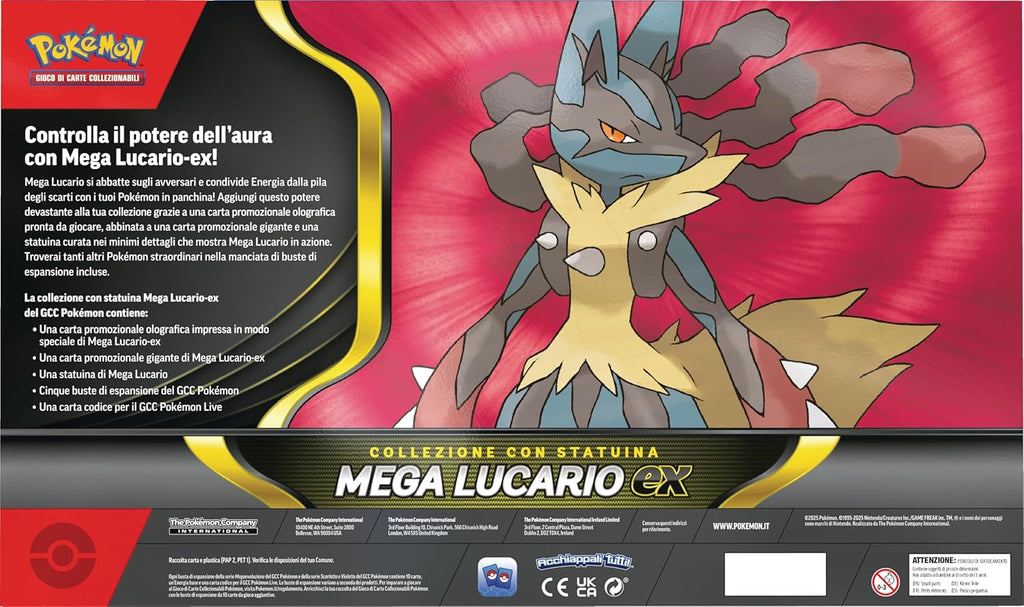 Pokemon TCG Mega Lucario ex Figure Collection