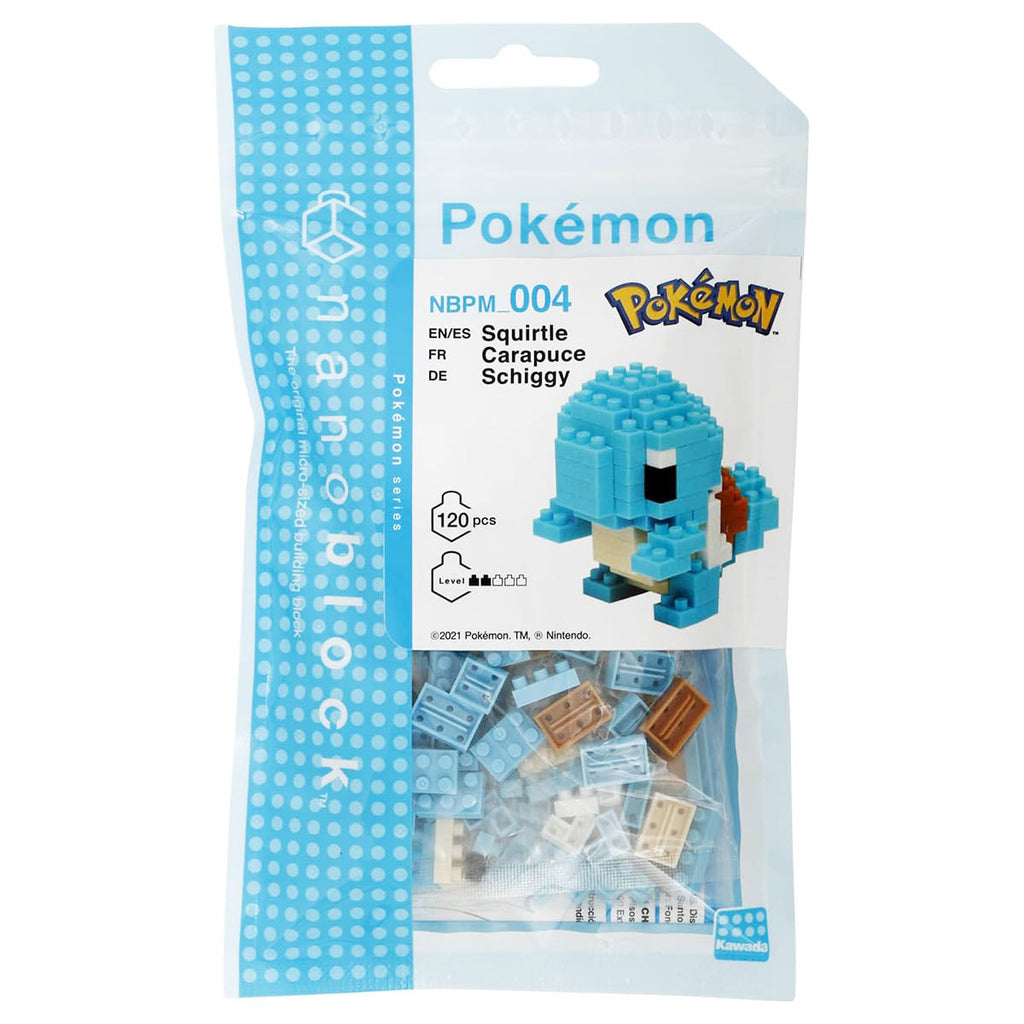 Nanoblock PokÃ©mon: Squirtle Micro-Sized Building Set