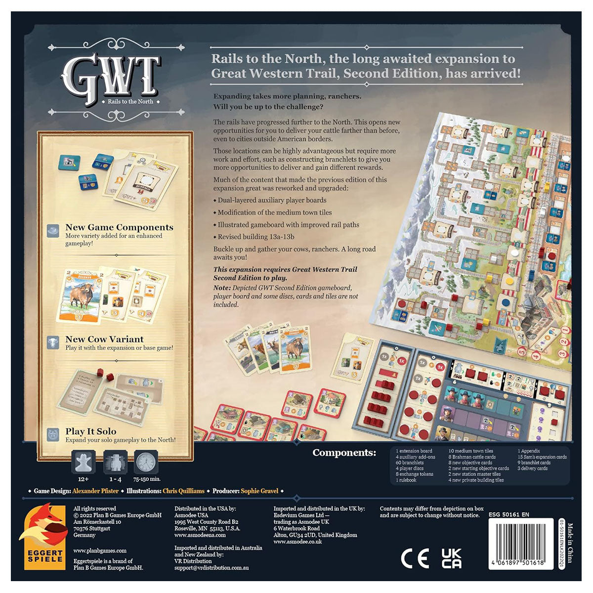 Rails to the North - Great Western Trail 2nd Ed