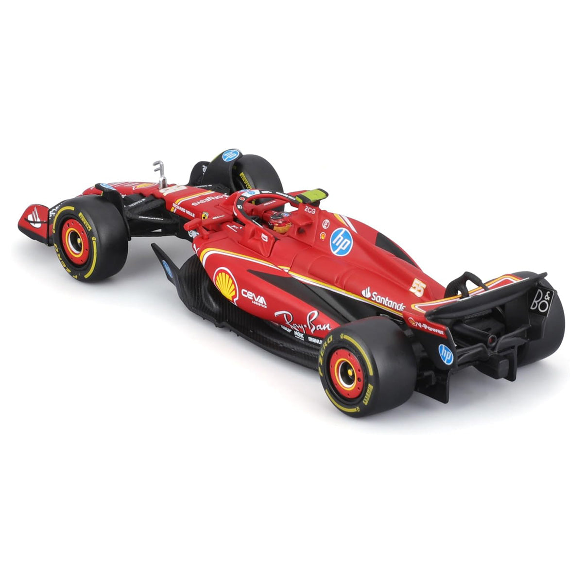 Bburago Ferrari F1 SF-24 Carlos Sainz 1:43 Race Car