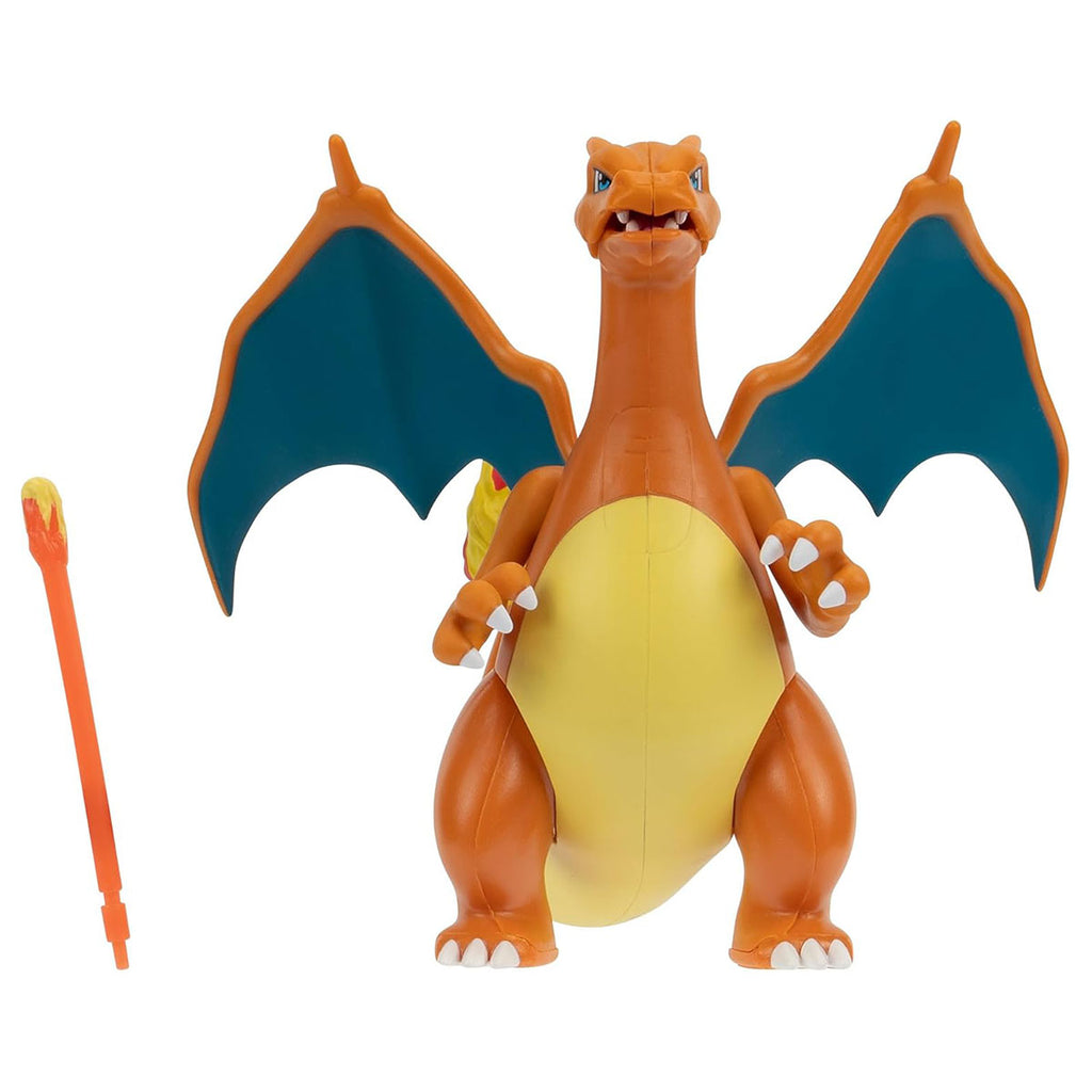 Charizard Pokémon Battle Figure with Flamethrower Blaster 