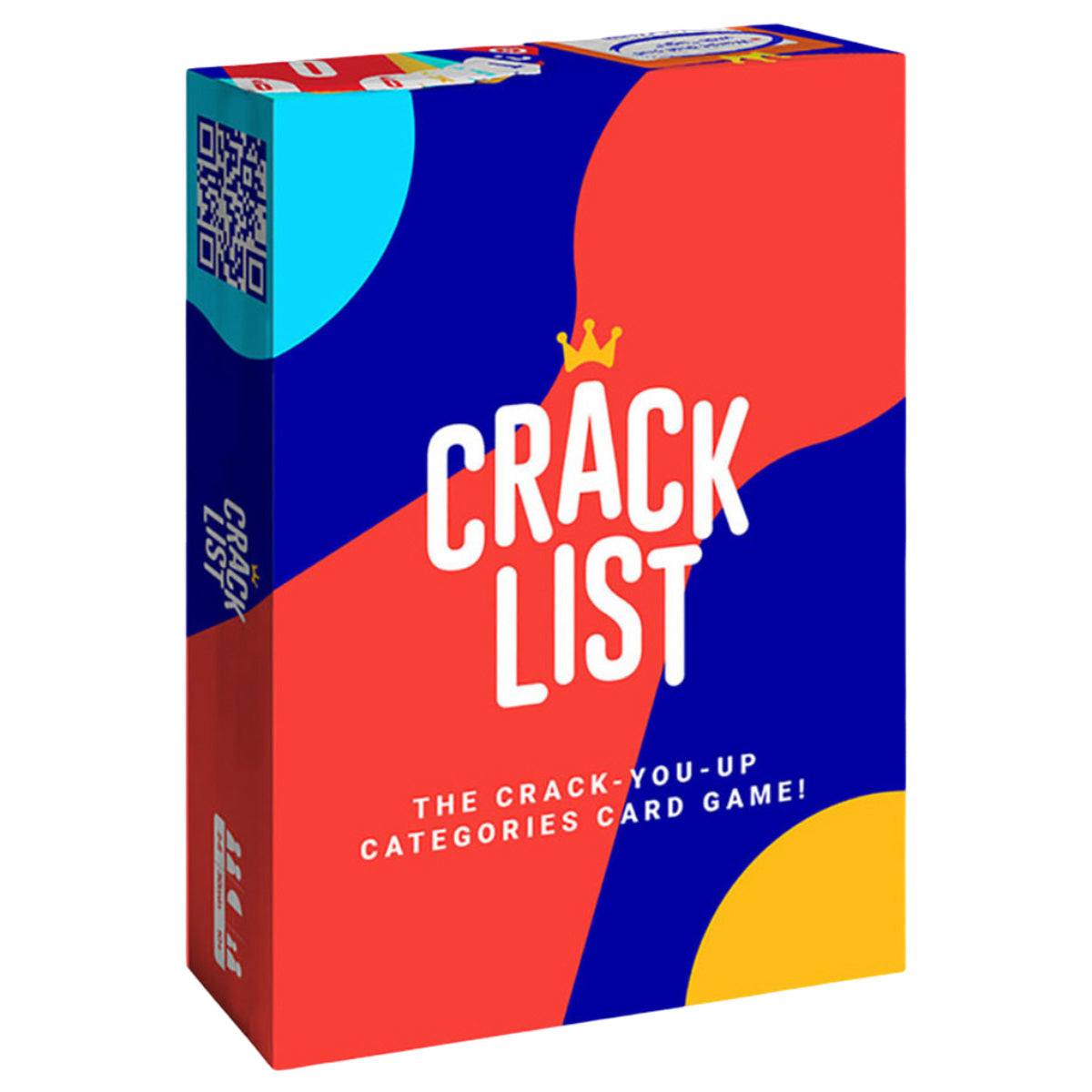 Crack List party game box card game UK edition