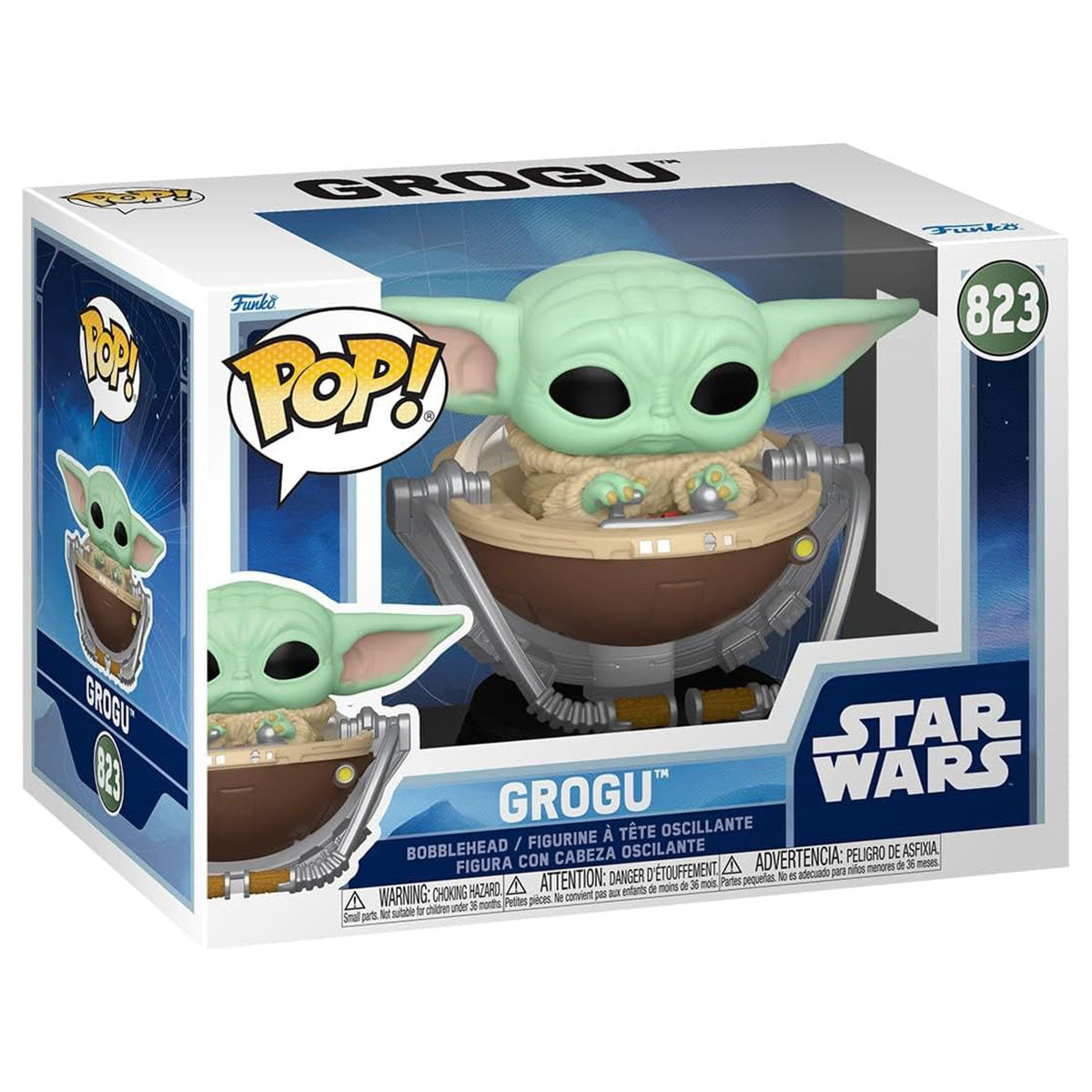 Funko POP! Grogu in Pram Vinyl Figure