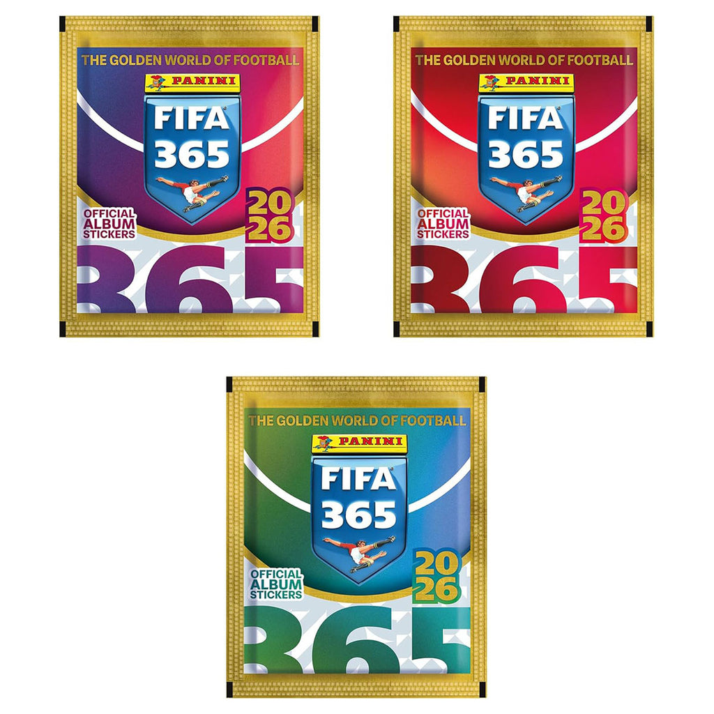 Panini FIFA 365 2025/26 sticker pack front