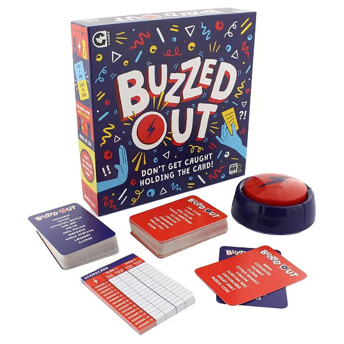 Ginger Fox Buzzed Out Card Game