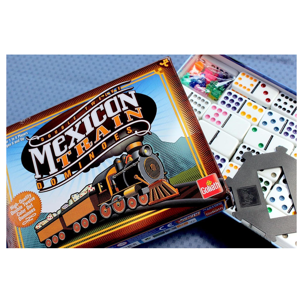 Mexican Train Dominoes Board Game