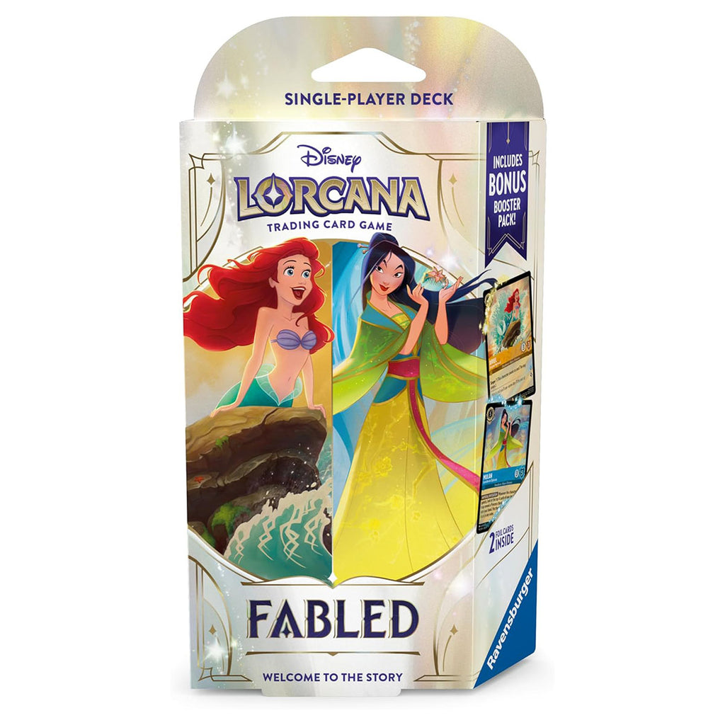Disney Lorcana: Fabled Trading Card Game Single-Player Deck B