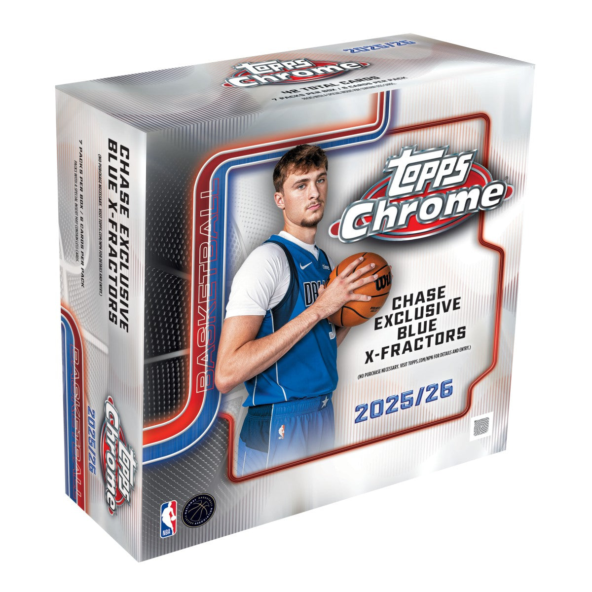 NBA Chrome Mega Box packaging