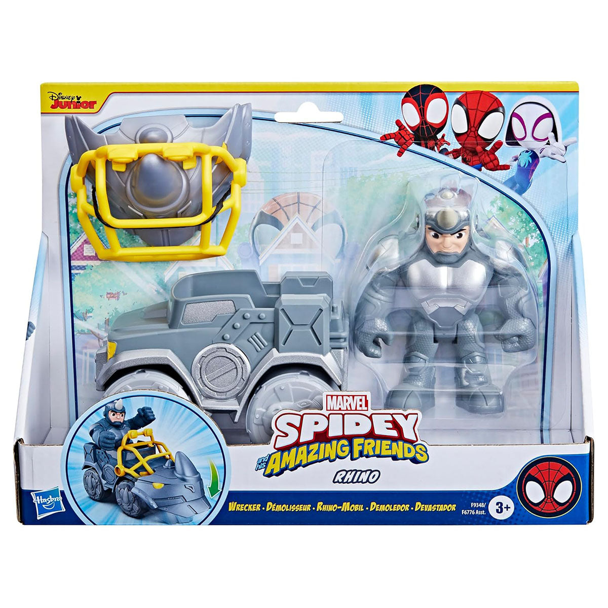 Marvel Spidey and his Amazing Friends: Rhino Wrecker Vehicle