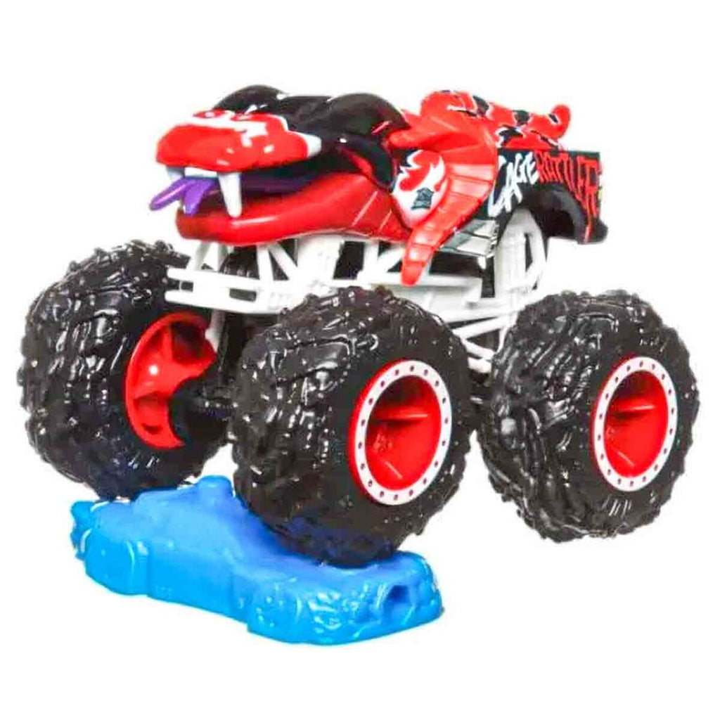 Hot Wheels Monster Trucks 2023: Beast Bashers: Cage Rattler Vehicle