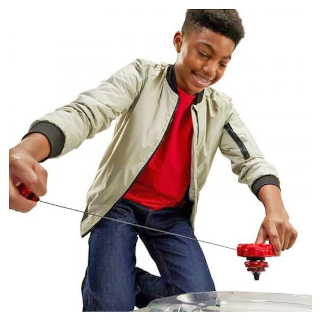 Beyblade X: Deluxe String Launcher & Soar Phoenix 9-60GF Attack Type Set