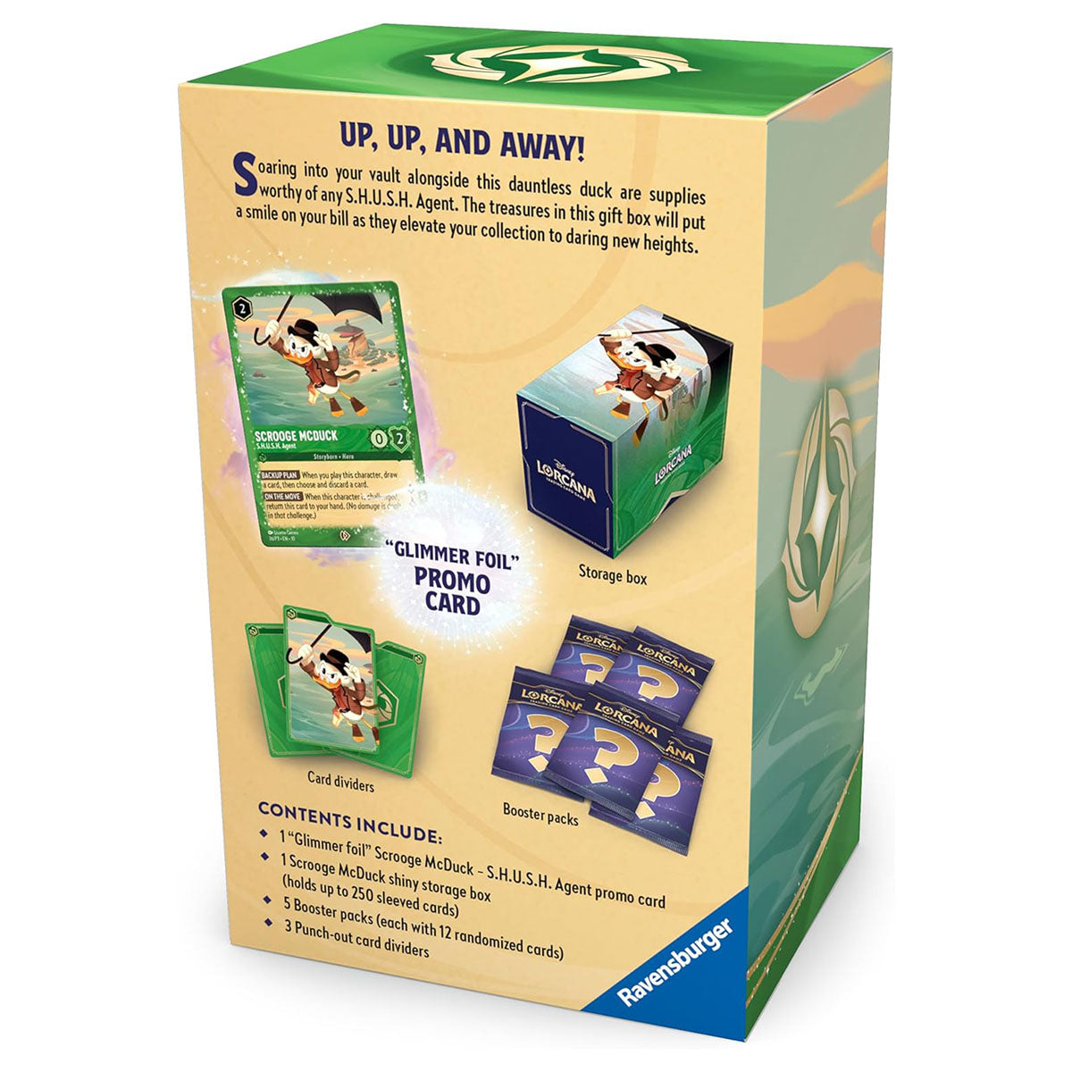 Disney Lorcana Trading Card Game Scrooge McDuck Gift Box