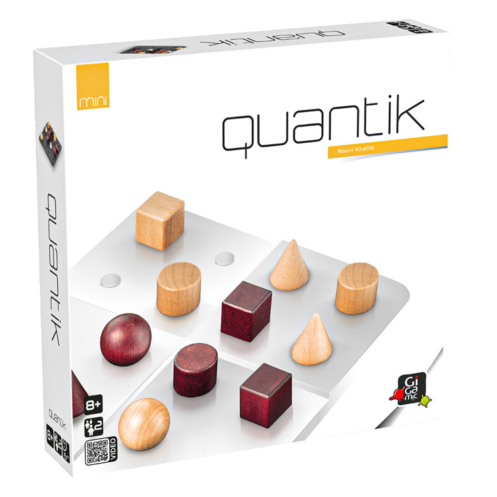 Quantik strategy board game box front