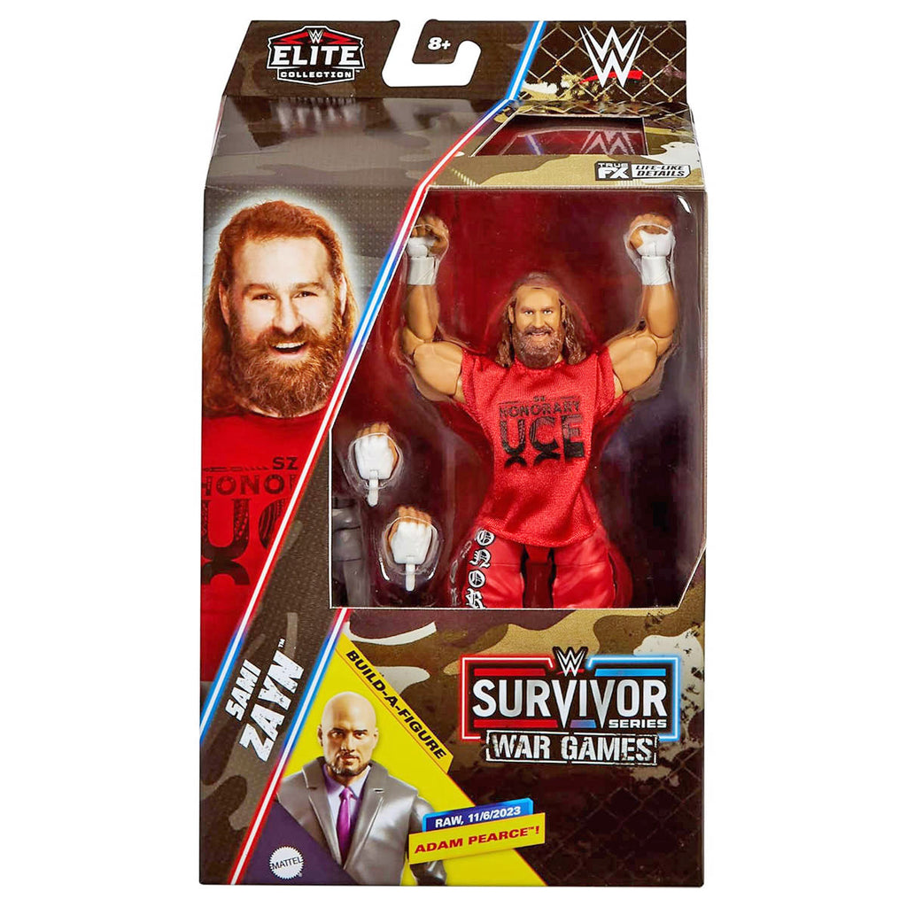 WWE Elite Survivor Series War Games Sami Zayn 15cm Figure