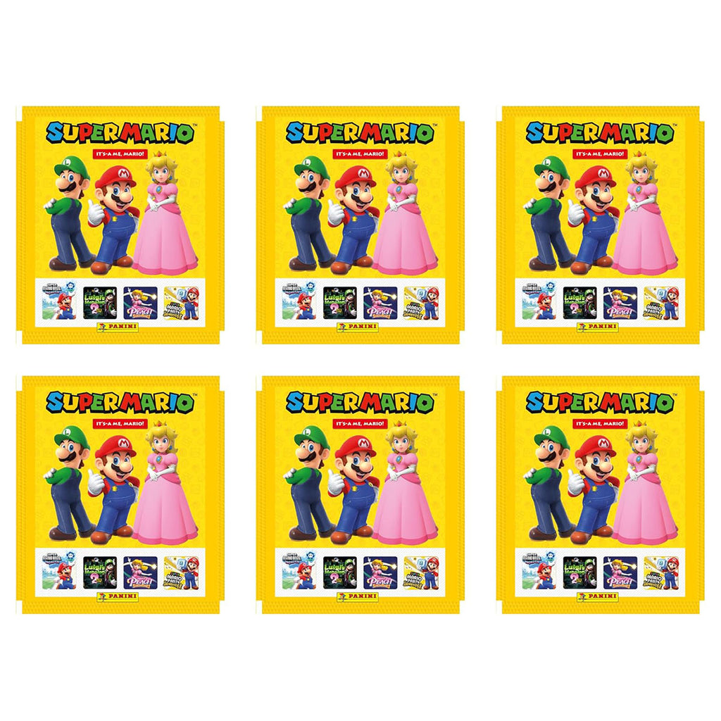 Panini Super Mario “It’s-a Me Mario!” Multipack sticker packs