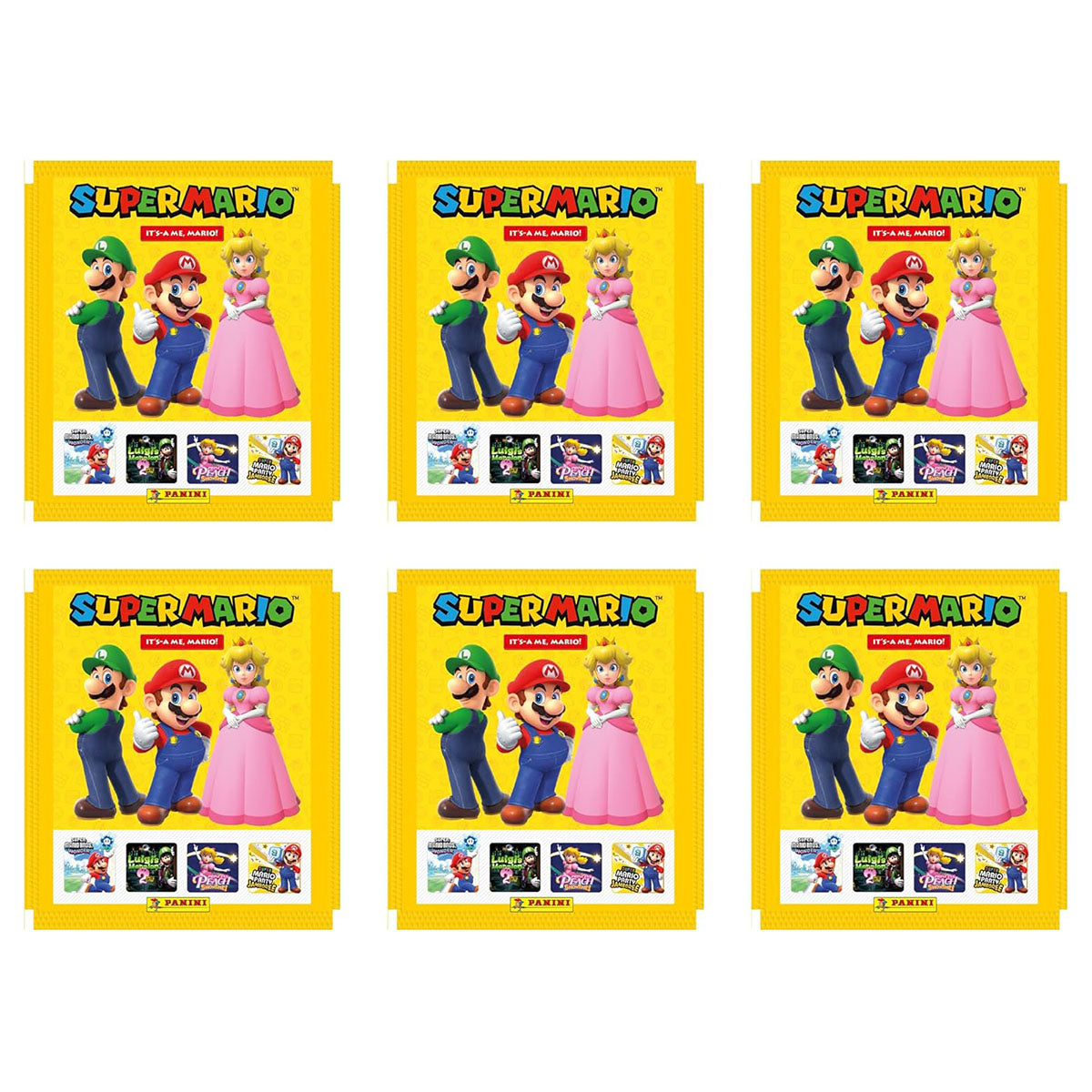 Panini Super Mario “It’s-a Me Mario!” Multipack sticker packs