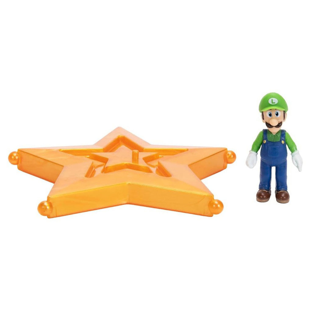 Luigi Mini Figure With Star Launcher