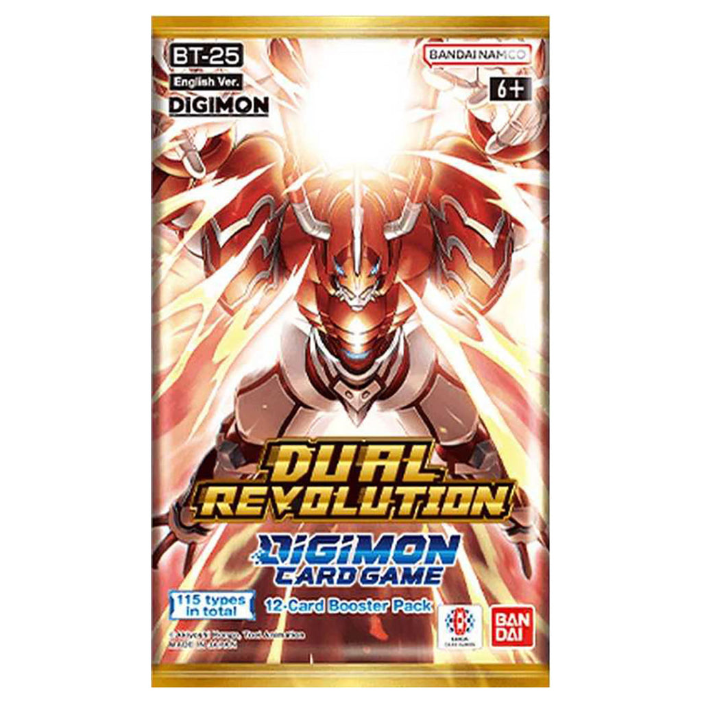 Dual Revolution Booster Pack (BT-25) Digimon Card Game: 