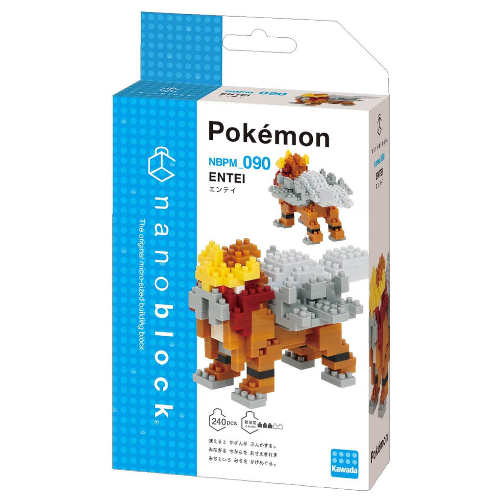Nanoblock PokÃ©mon: Entei Micro-Sized Building Set