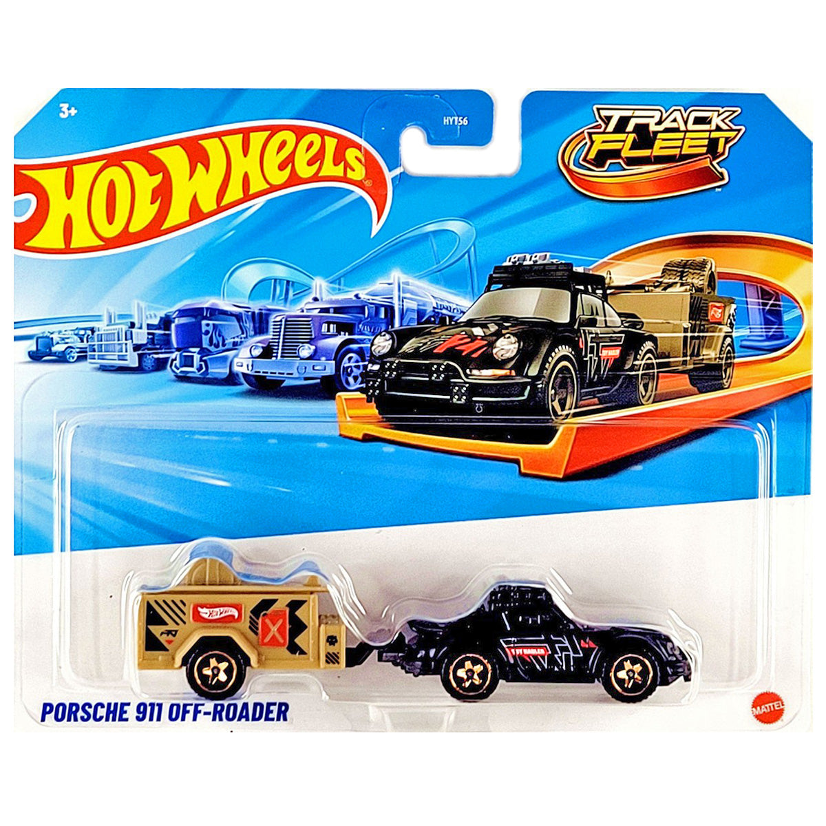 Hot Wheels Track Fleet: Porsche 911 Off-Roader Car
