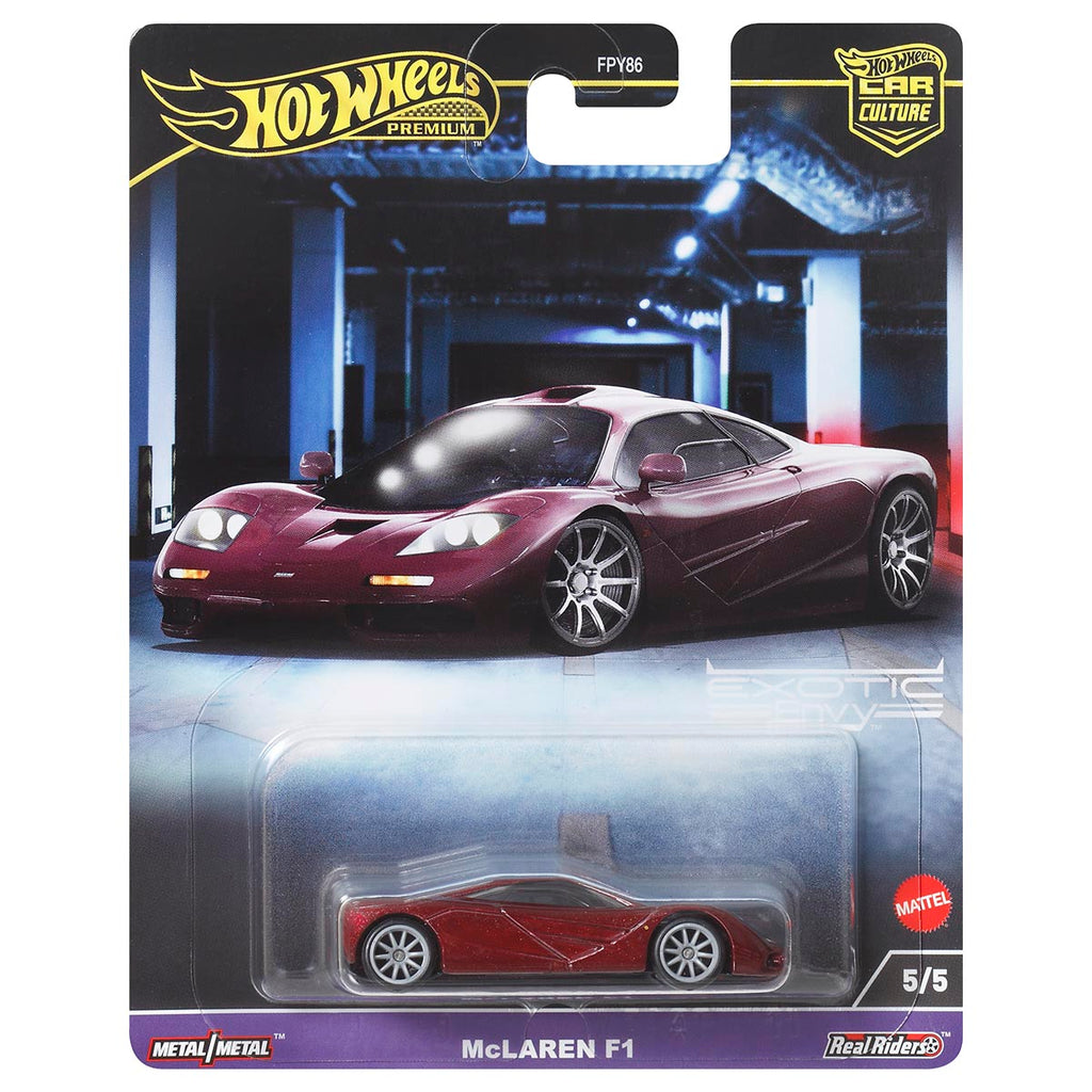 Hot Wheels Car Culture Exotic Envy (2024) - McLaren F1 - 5/5