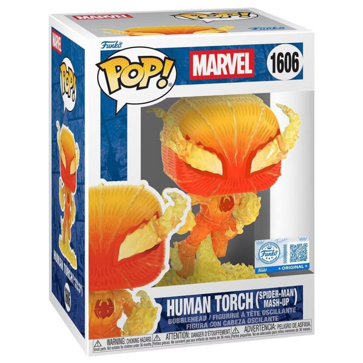 Funko POP! Human Torch (Spider-Man Mash-Up) Vinyl Figure