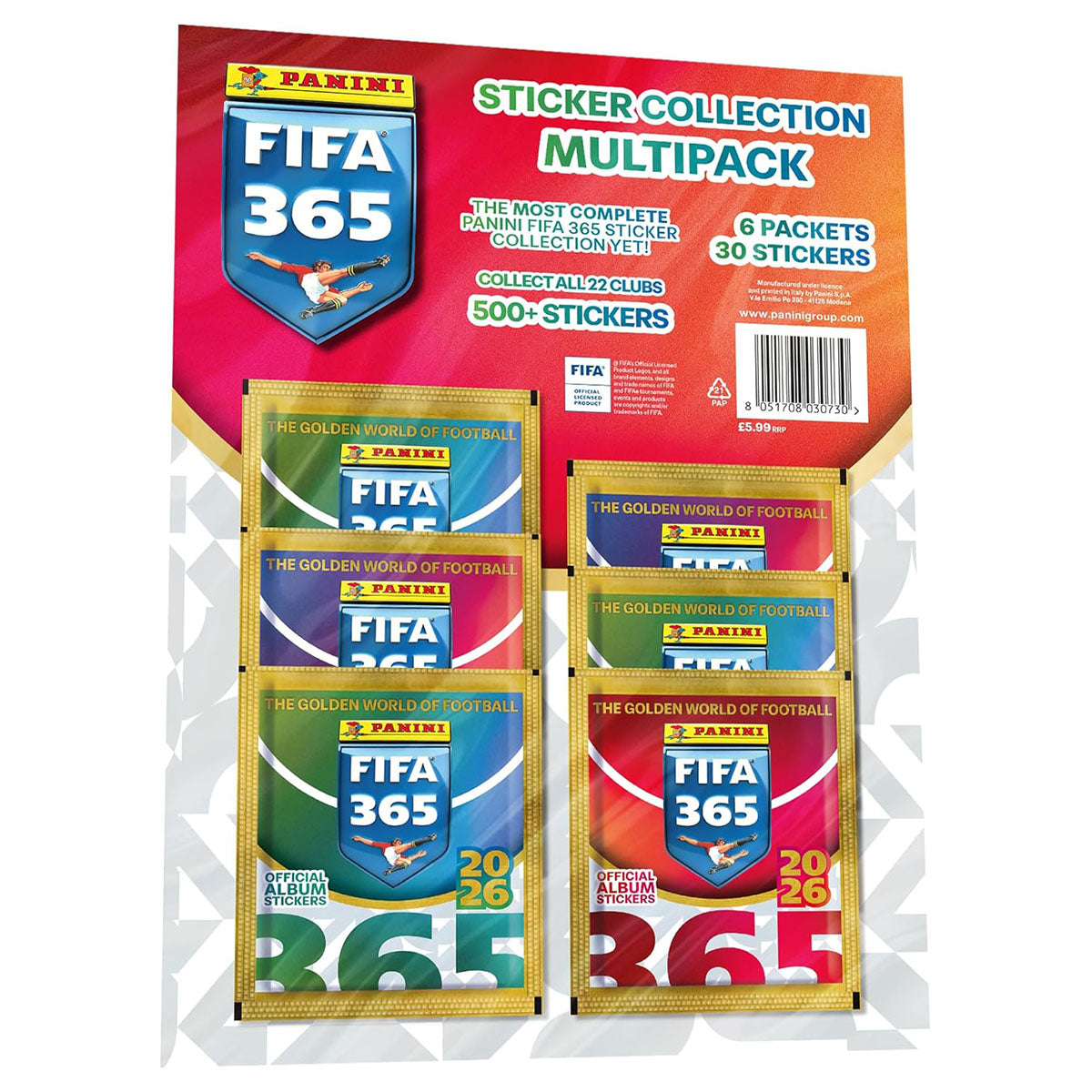 FIFA 365 2025/26 Multipack display