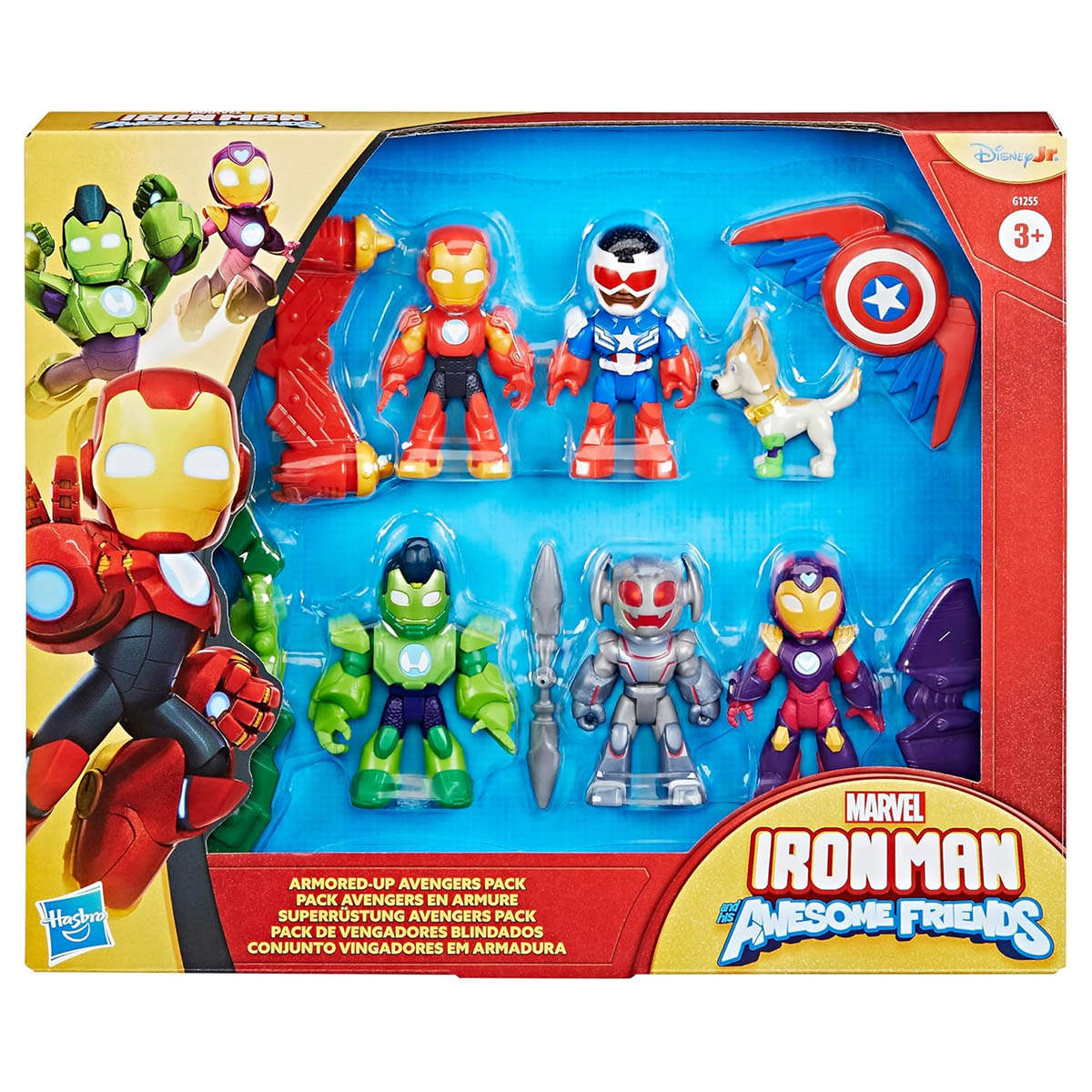 Marvel Iron Man and his Awesome Friends Armoured-Up Avengers Pack