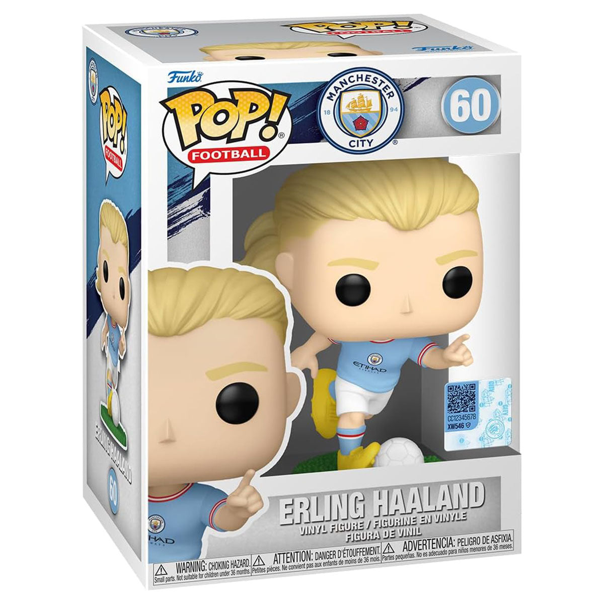 Funko Pop! Football: Manchester City: Erling Haaland Vinyl Figure #60