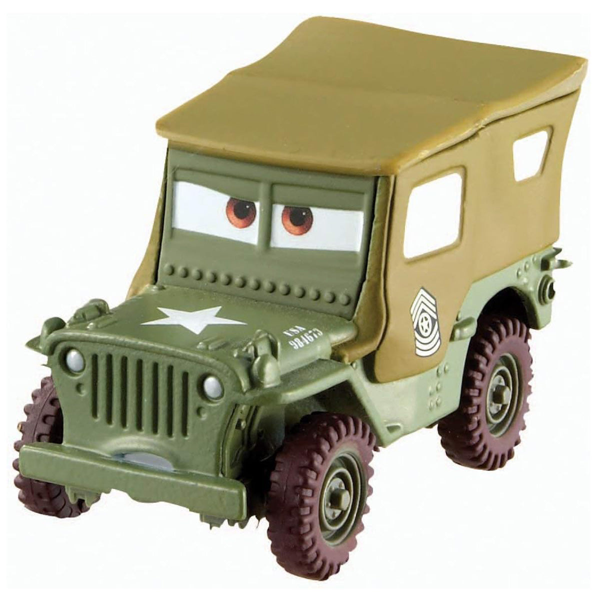 Disney Pixar Cars: Pit Crew Sarge 1:55 Car