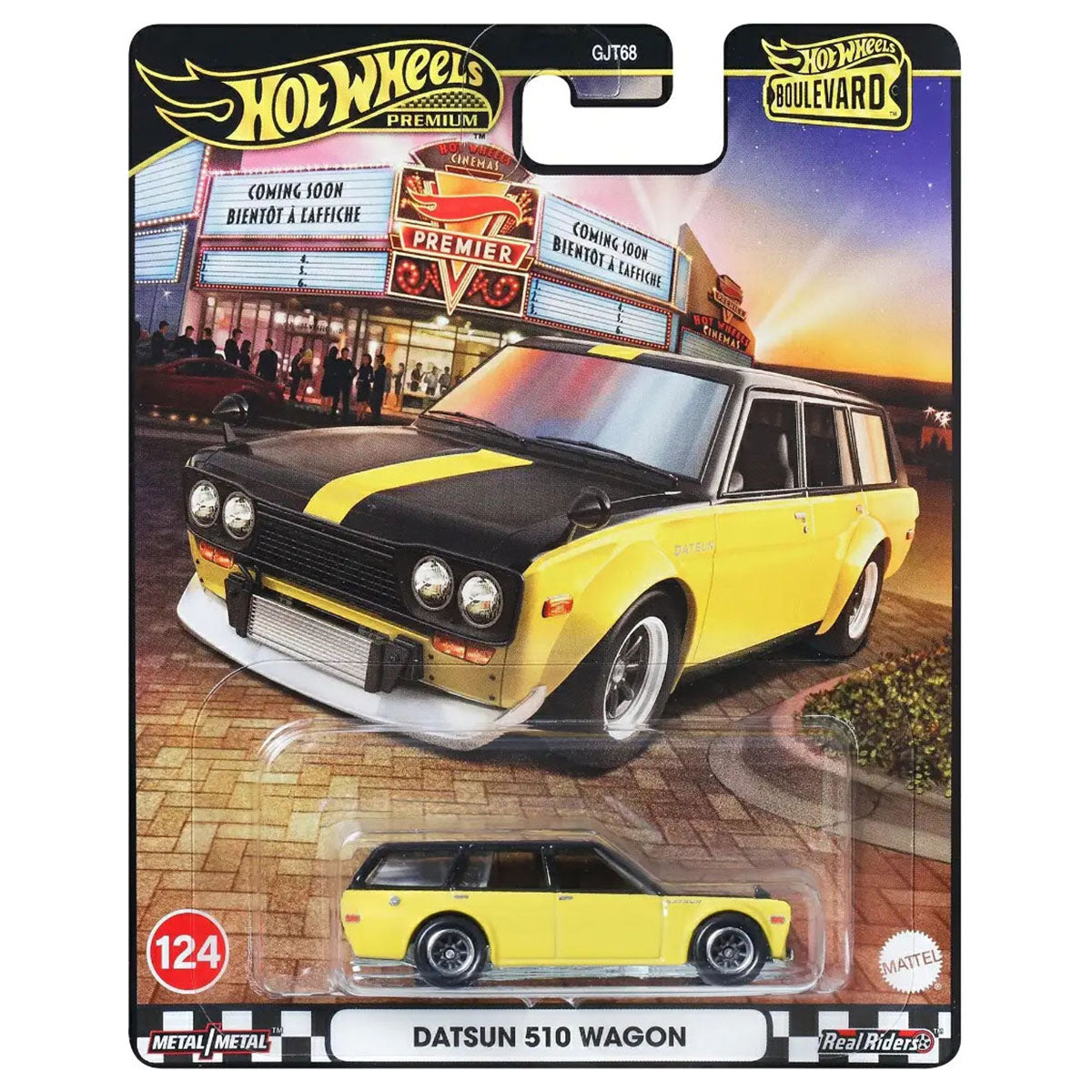 Hot Wheels Boulevard: Datsun 510 Wagon 1:64 Die-Cast Car