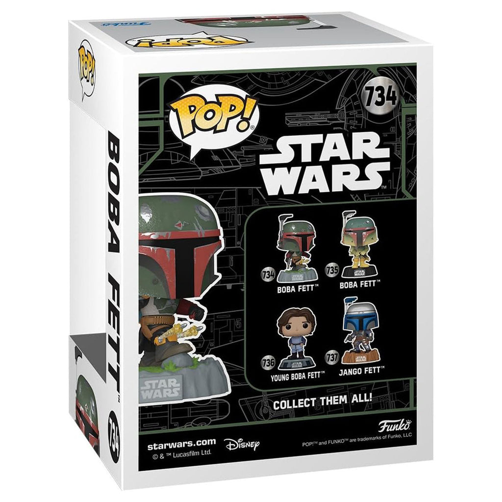 Funko Pop! Star Wars: Boba Fett with Rockets Vinyl Figure #734