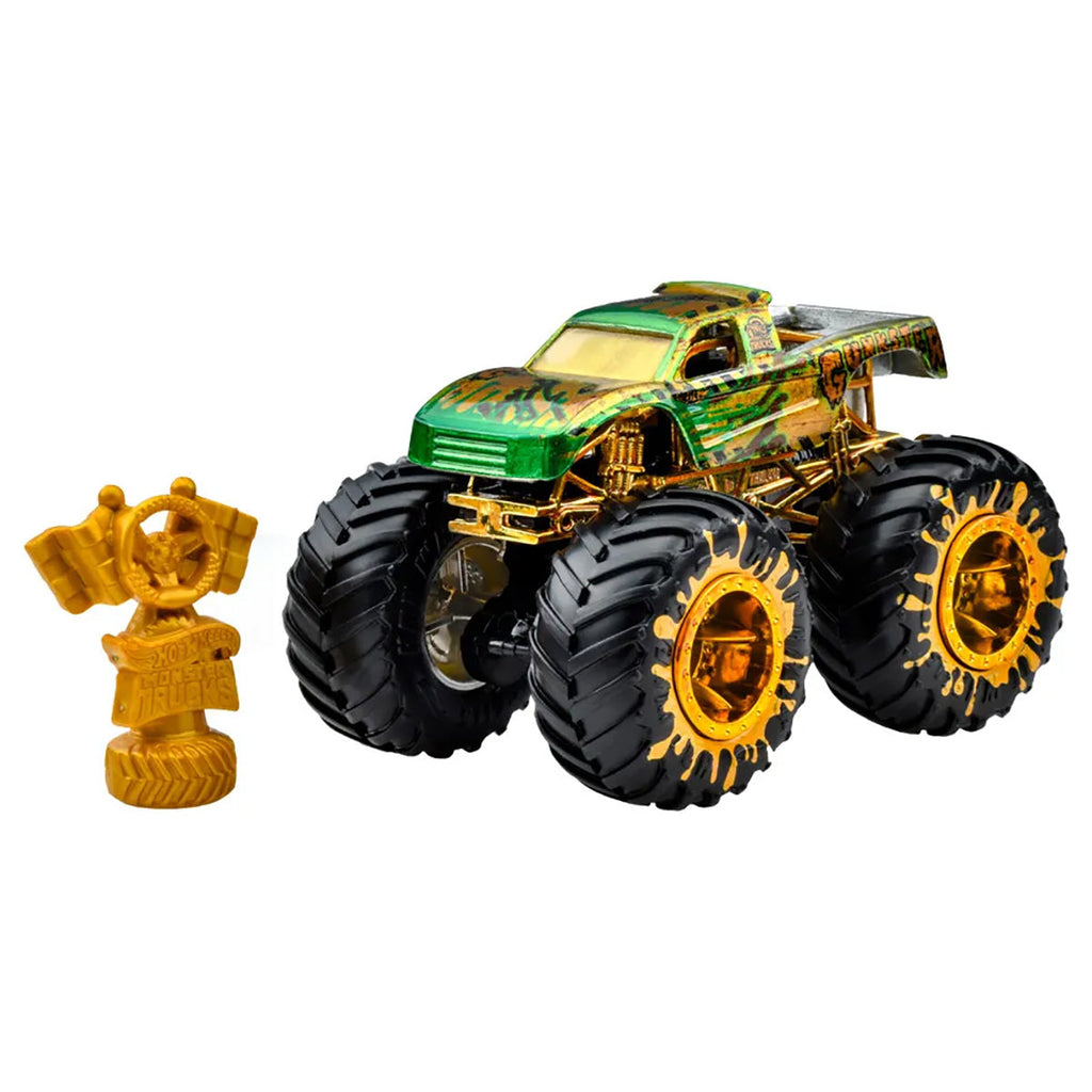 Hot Wheels Monster Trucks Trophy Champions Gunkster Vehickle