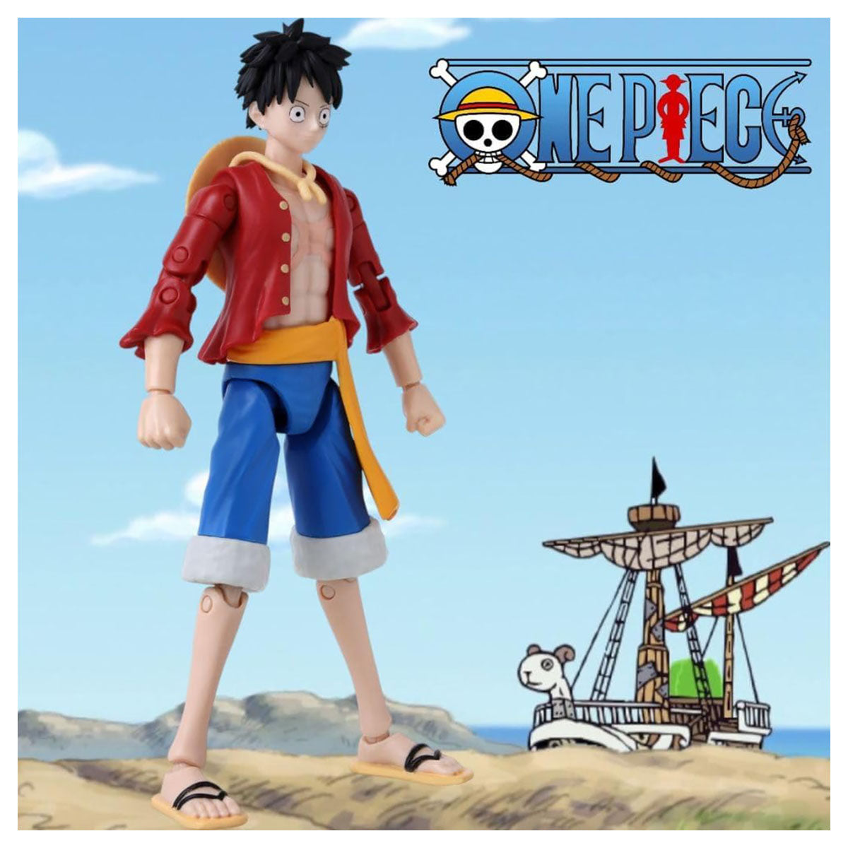 One Piece Anime Heroes: Monkey D. Luffy Action Figure