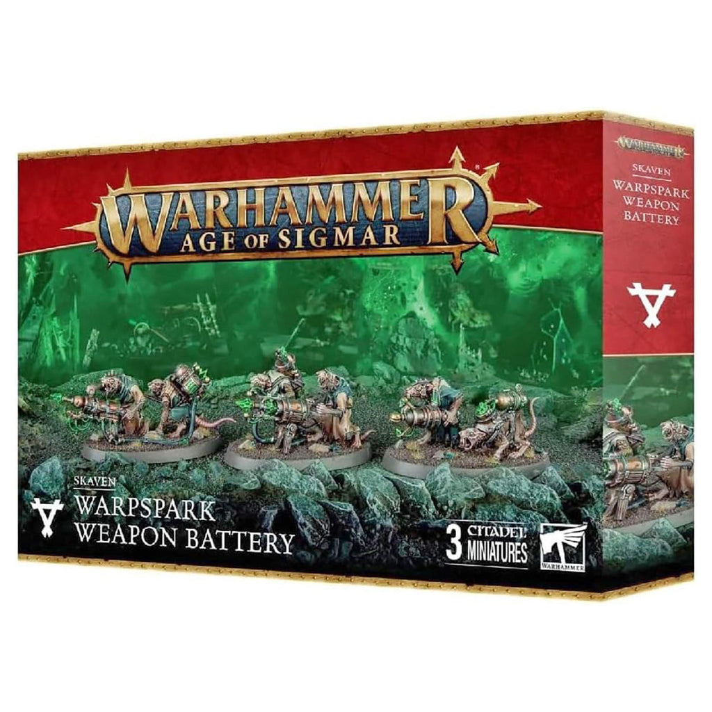 Warhammer Age of Sigmar: Skaven: Warpspark Weapon Battery Miniatures