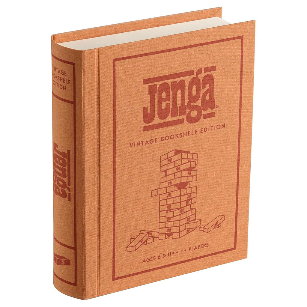 Jenga Vintage Bookshelf Edition
