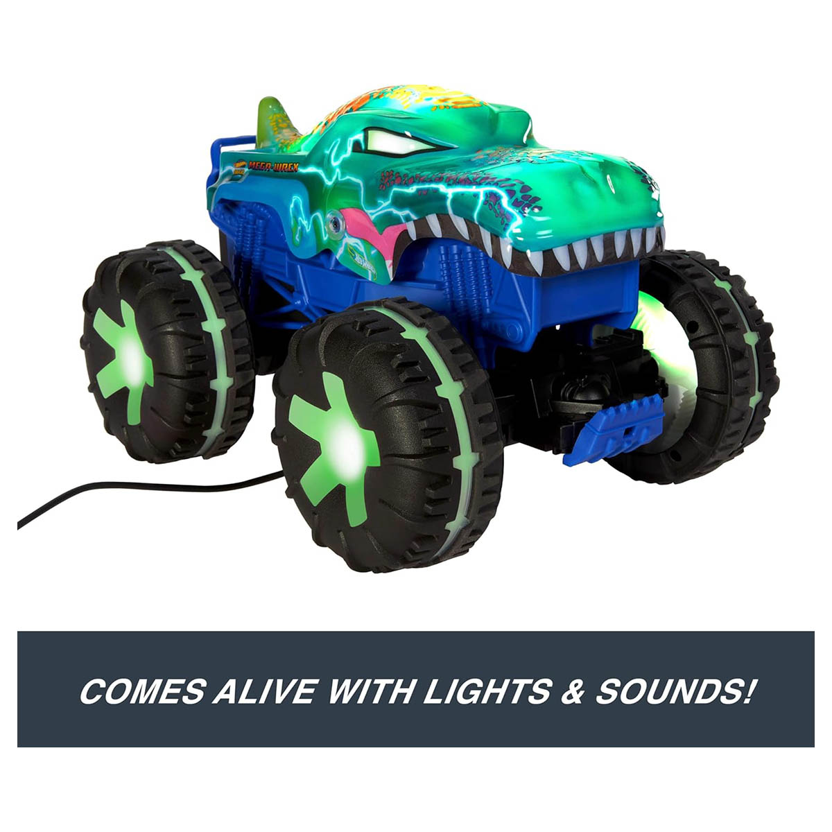 Hot Wheels Monster Trucks Mega Wrex Alive RC