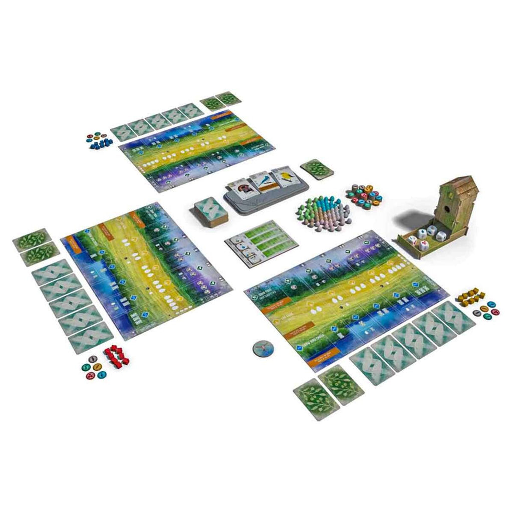 Wingspan engine‑building strategy game components