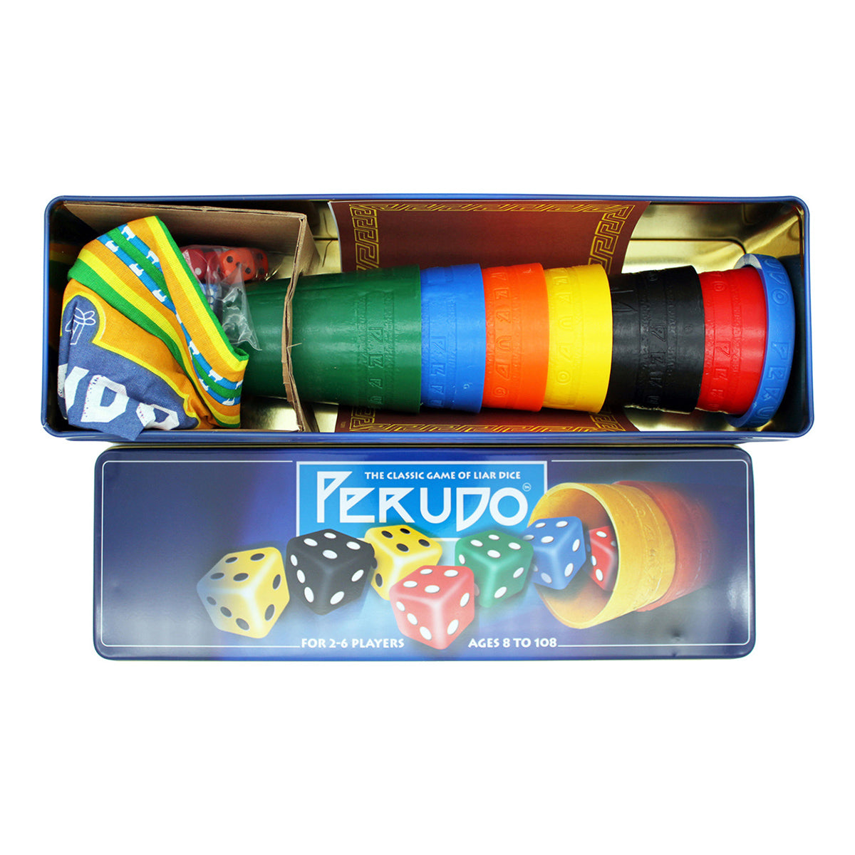 Perudo dice bluffing game box classic party game UK