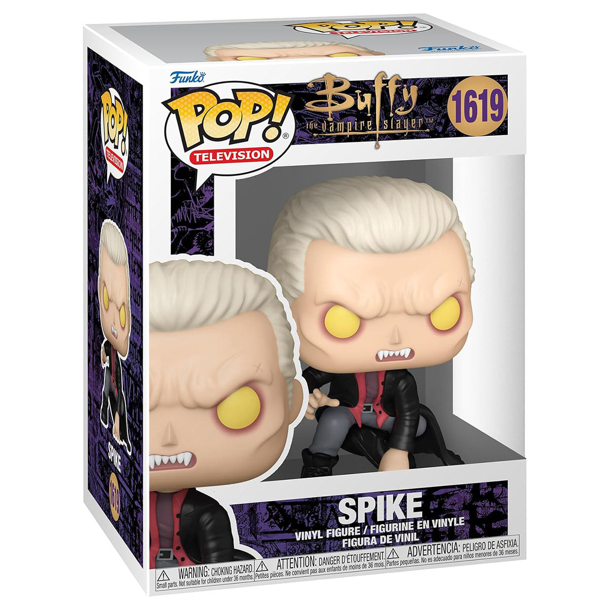 Funko Pop! Television: Buffy the Vampire Slayer: Spike (Vampire) Vinyl Figure #1619