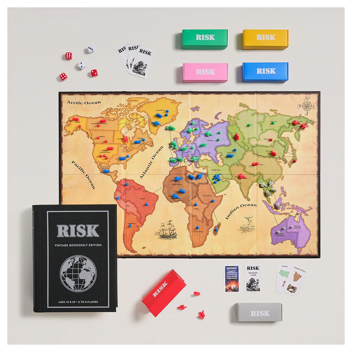 Risk Vintage Bookshelf Edition