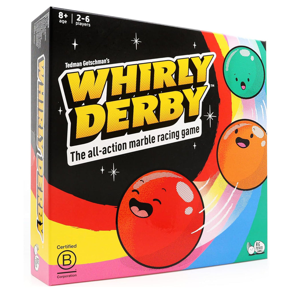 Whirly Derby racing game box by Game Guru
