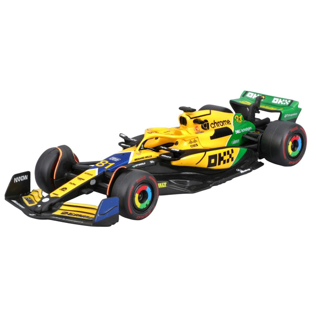 Bburago McLaren MCL38 Monaco Grand Prix 2024 Senna Livery 1:43 Race Car