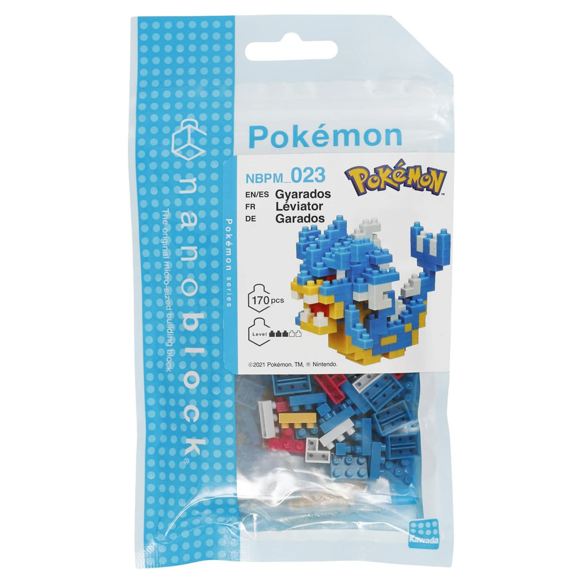 Nanoblock PokÃ©mon: Gyarados Micro-Sized Building Set
