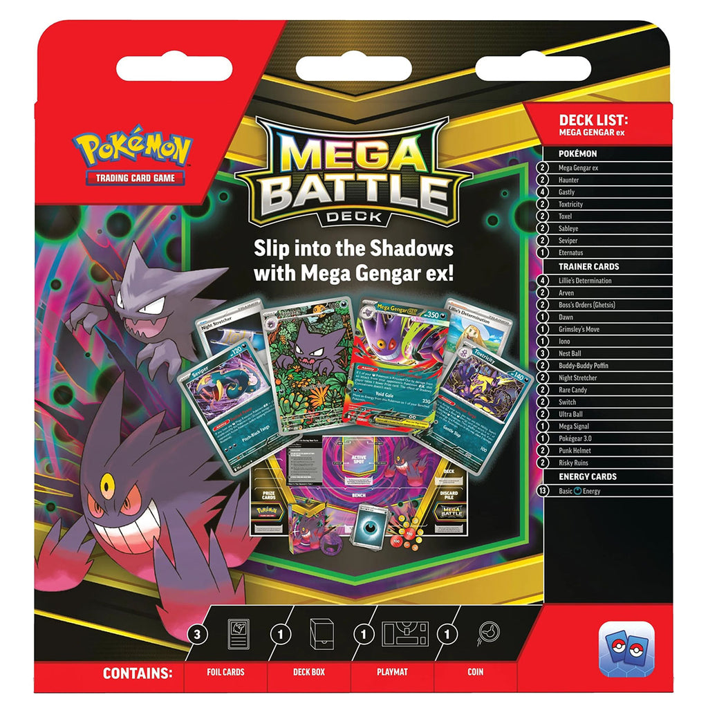 Pokemon TCG: Mega Battle Decks - Gengar ex