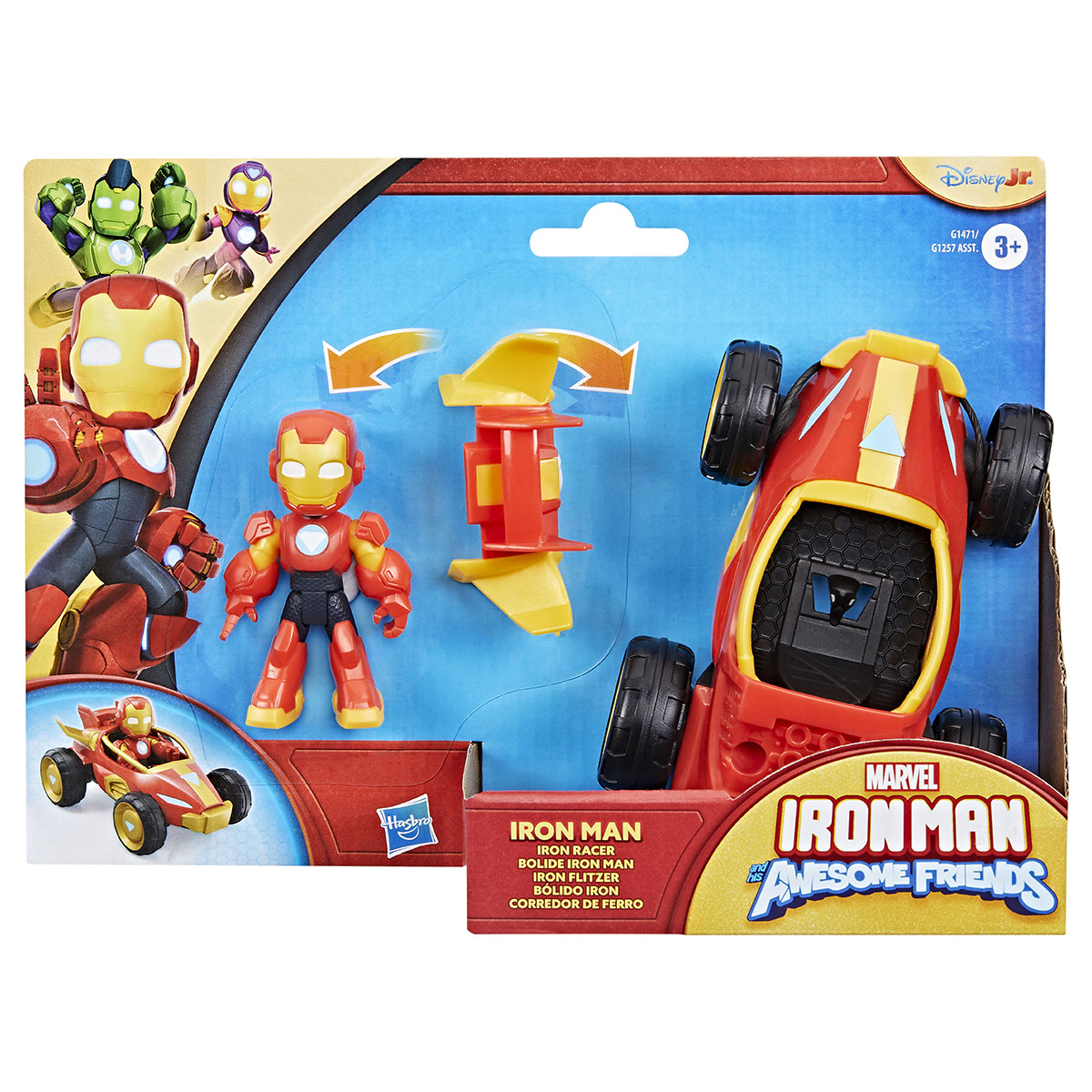 Marvel Iron Man and his Awesome Friends Iron Man Racer